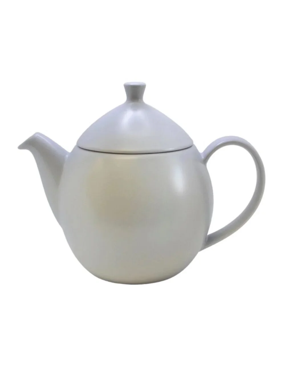 FORLIFE Dew Teapot w Basket Infuser 14 oz Natural Cotton NIB